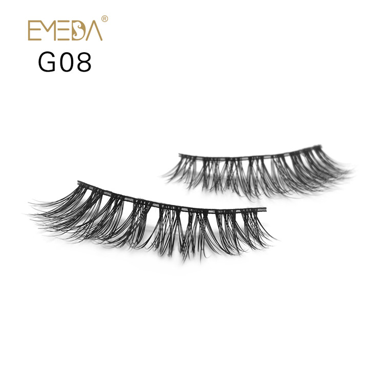 Wholesale Natural Looking 3D Mink Eyelashes Y-8